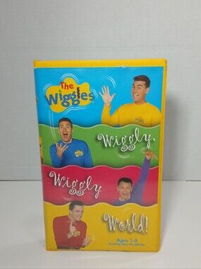 The Wiggles VHS Wiggly Wiggly World